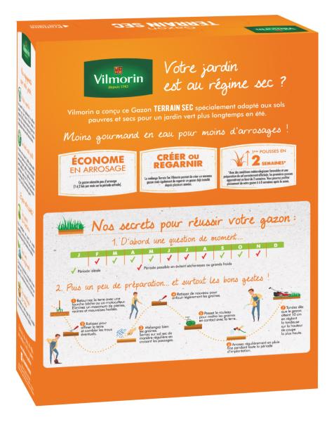 Terrain Sec - Gazon Terrain Sec - 3 kg + Semoir à main Gazon/Engrais - MEDIA_PACKAGING_VERSO